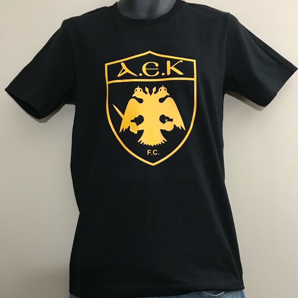 AEK Athens F.C.T-Shirt Greece Soccer Jersey Aetos